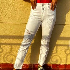 White denims